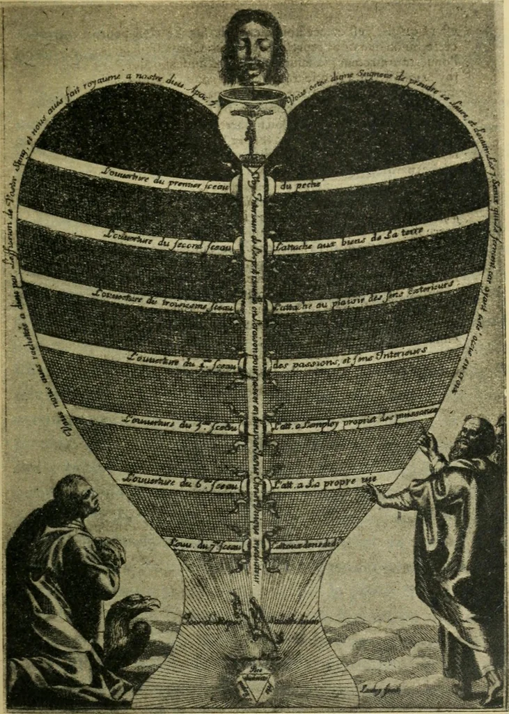 An illustration from Histoire littéraire du sentiment religieux en France depuis la fin des querres de religion jusqu'à nos jours, 1916, leaf 389