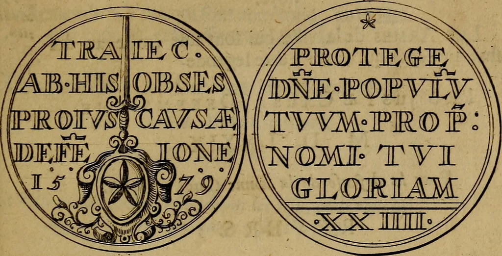 An illustration from Histoire metallique de la republique de Hollande., 1688, leaf 108