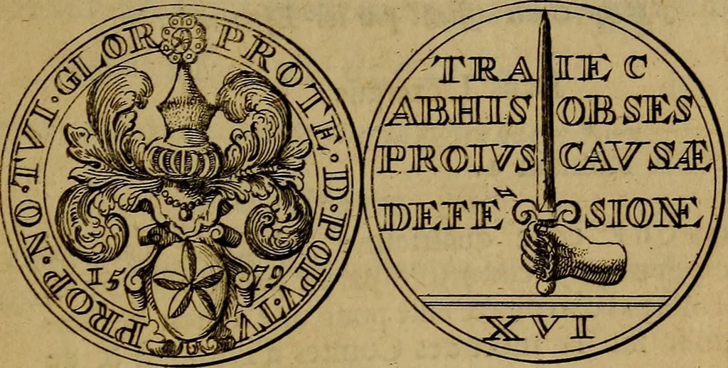 An illustration from Histoire metallique de la republique de Hollande., 1688, leaf 108