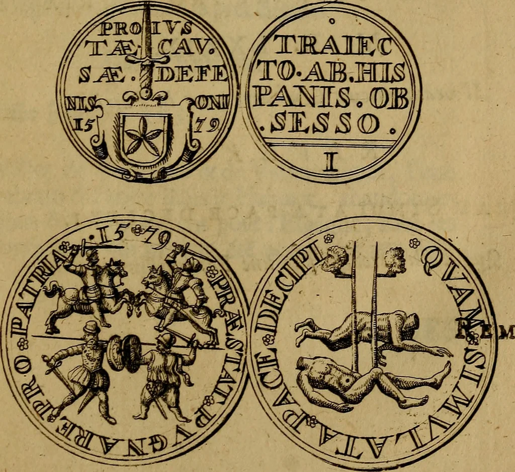 An illustration from Histoire metallique de la republique de Hollande., 1688, leaf 108