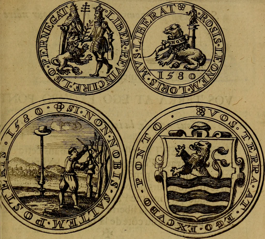 An illustration from Histoire metallique de la republique de Hollande., 1688, leaf 116