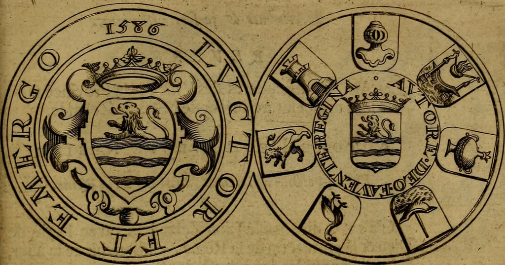 An illustration from Histoire metallique de la republique de Hollande., 1688, leaf 142