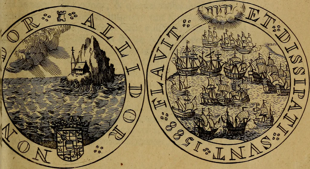 An illustration from Histoire metallique de la republique de Hollande., 1688, leaf 158