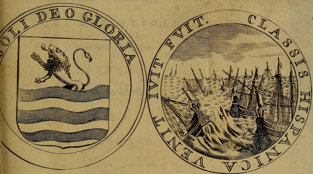 An illustration from Histoire metallique de la republique de Hollande., 1688, leaf 162
