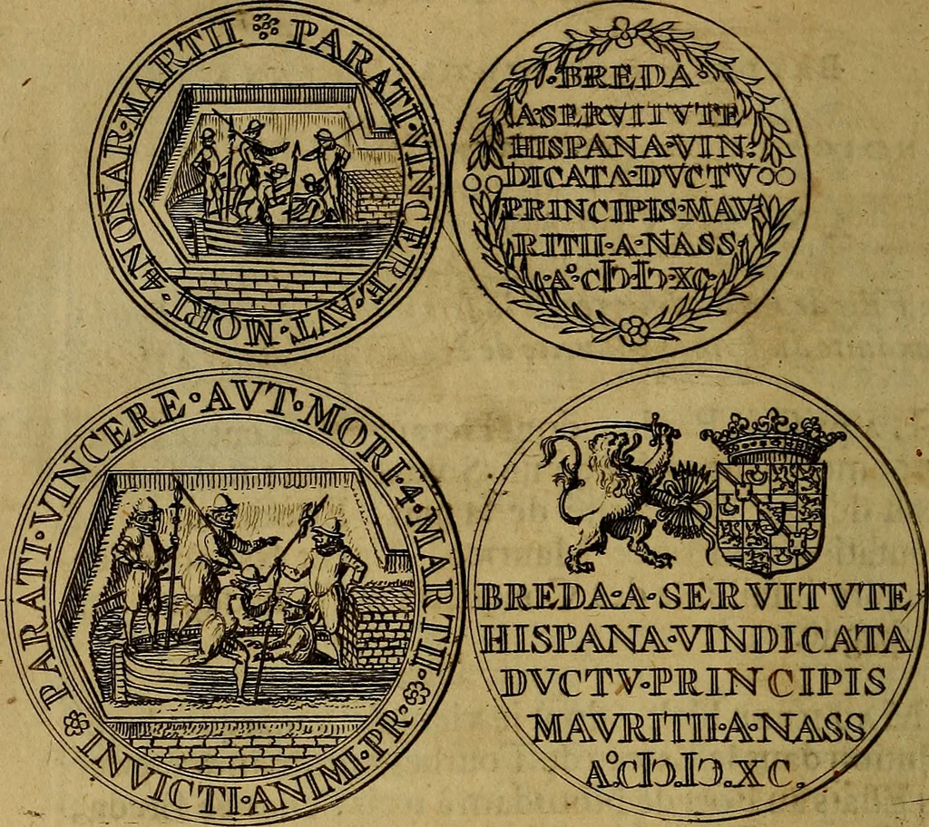 An illustration from Histoire metallique de la republique de Hollande., 1688, leaf 169