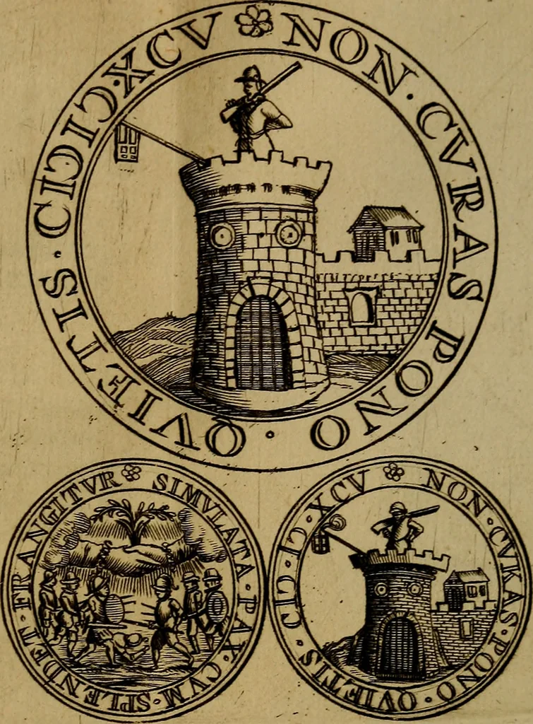 An illustration from Histoire metallique de la republique de Hollande., 1688, leaf 194