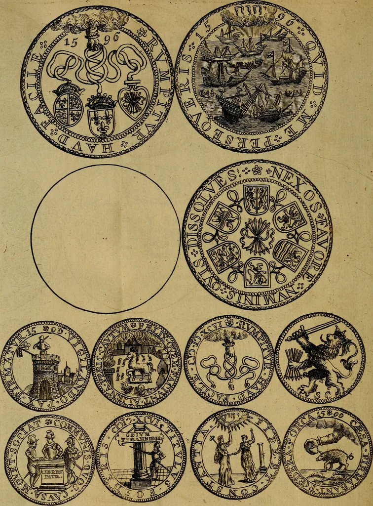 An illustration from Histoire metallique de la republique de Hollande., 1688, leaf 203