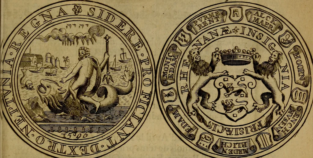 An illustration from Histoire metallique de la republique de Hollande., 1688, leaf 206