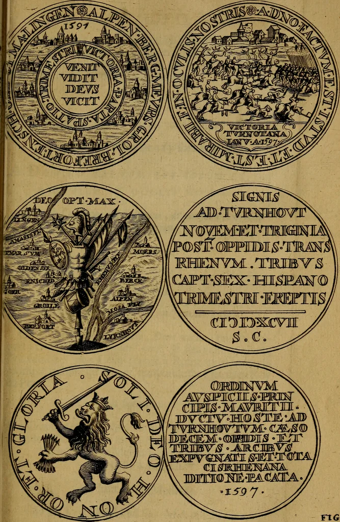An illustration from Histoire metallique de la republique de Hollande., 1688, leaf 208