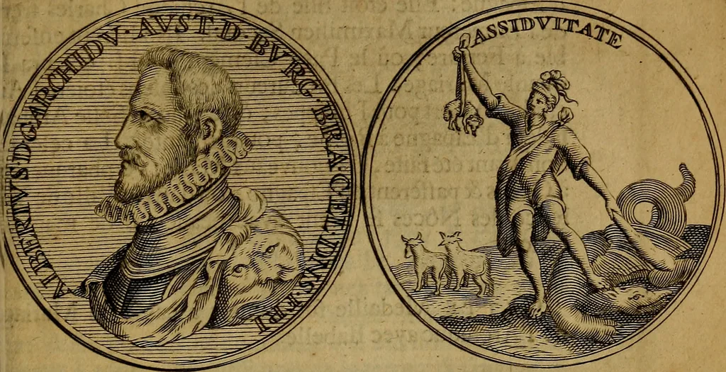 An illustration from Histoire metallique de la republique de Hollande., 1688, leaf 212