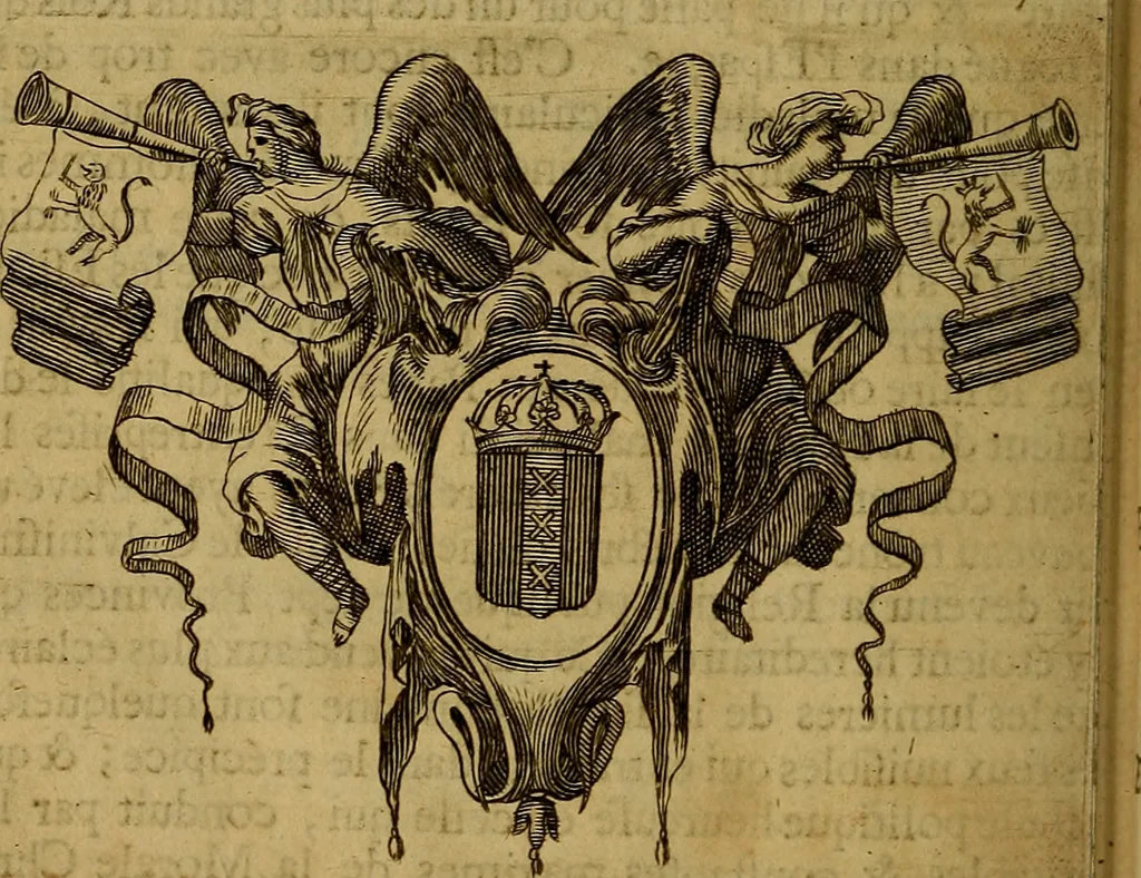 An illustration from Histoire metallique de la republique de Hollande., 1688, leaf 215