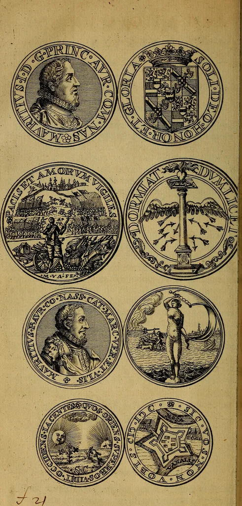 An illustration from Histoire metallique de la republique de Hollande., 1688, leaf 223
