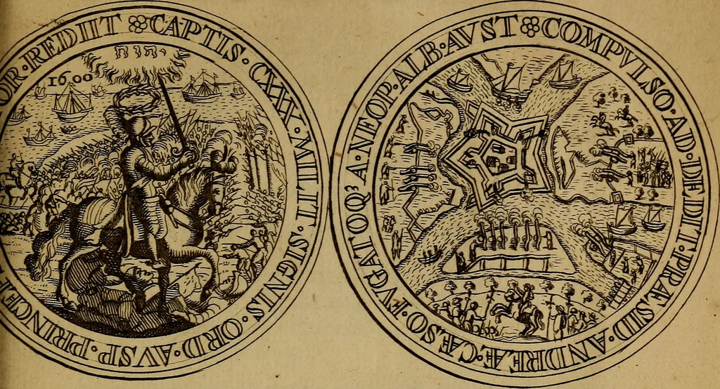 An illustration from Histoire metallique de la republique de Hollande., 1688, leaf 228