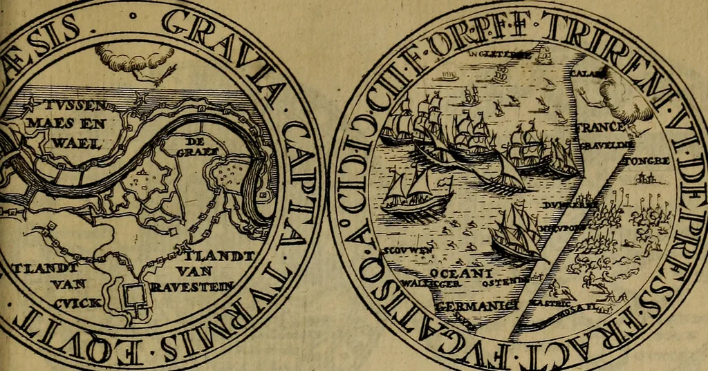An illustration from Histoire metallique de la republique de Hollande., 1688, leaf 244