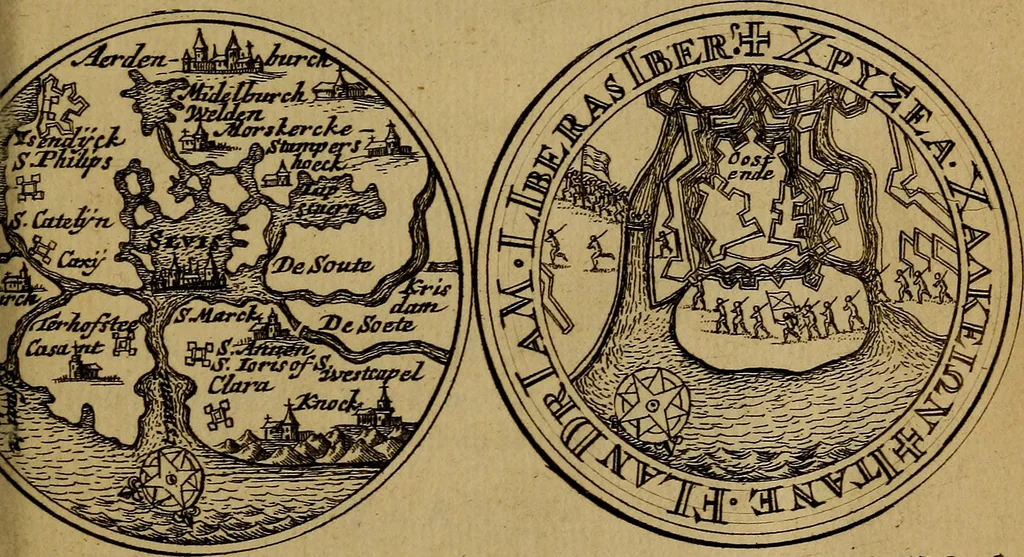 An illustration from Histoire metallique de la republique de Hollande., 1688, leaf 256