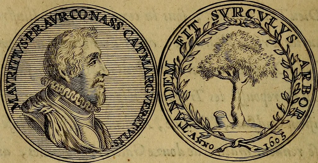 An illustration from Histoire metallique de la republique de Hollande., 1688, leaf 265