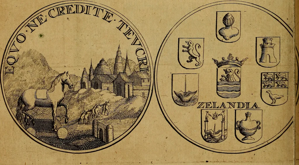 An illustration from Histoire metallique de la republique de Hollande., 1688, leaf 271