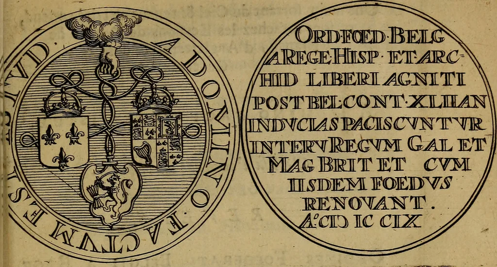 An illustration from Histoire metallique de la republique de Hollande., 1688, leaf 278