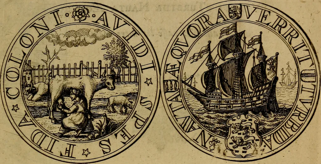 An illustration from Histoire metallique de la republique de Hollande., 1688, leaf 282