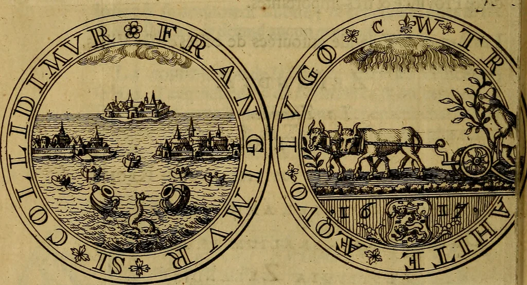 An illustration from Histoire metallique de la republique de Hollande., 1688, leaf 295