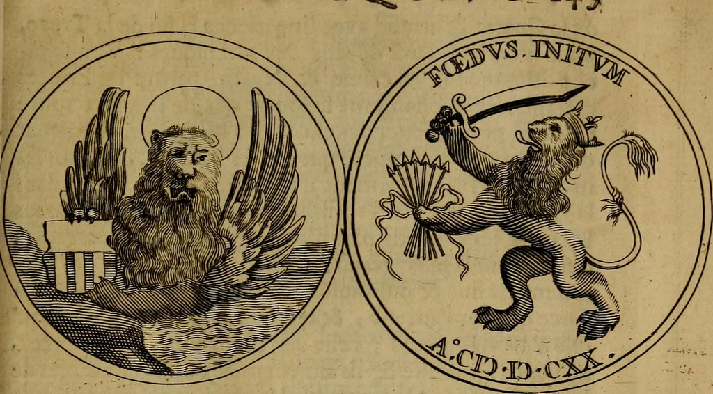 An illustration from Histoire metallique de la republique de Hollande., 1688, leaf 310