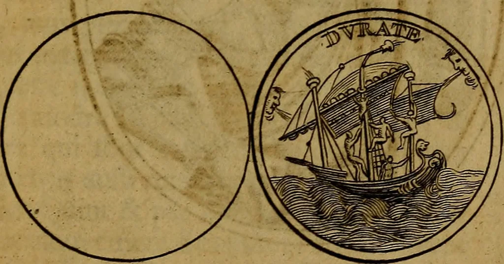 An illustration from Histoire metallique de la republique de Hollande., 1688, leaf 50