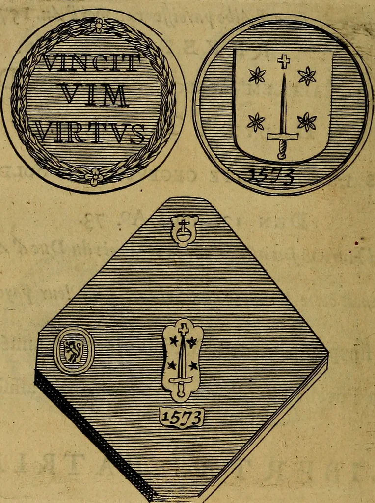 An illustration from Histoire metallique de la republique de Hollande., 1688, leaf 67