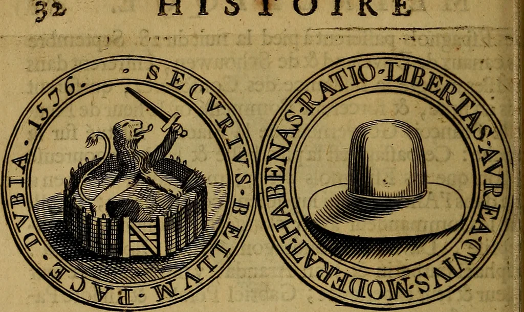 An illustration from Histoire metallique de la republique de Hollande., 1688, leaf 89
