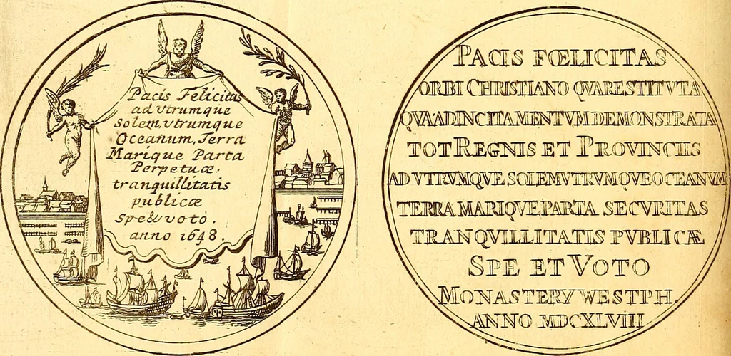 An illustration from Histoire metallique de la republique de Hollande., 1688, leaf 123