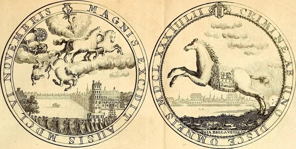 An illustration from Histoire metallique de la republique de Hollande., 1688, leaf 132