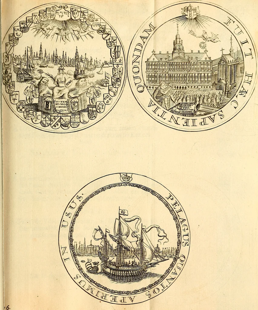 An illustration from Histoire metallique de la republique de Hollande., 1688, leaf 156