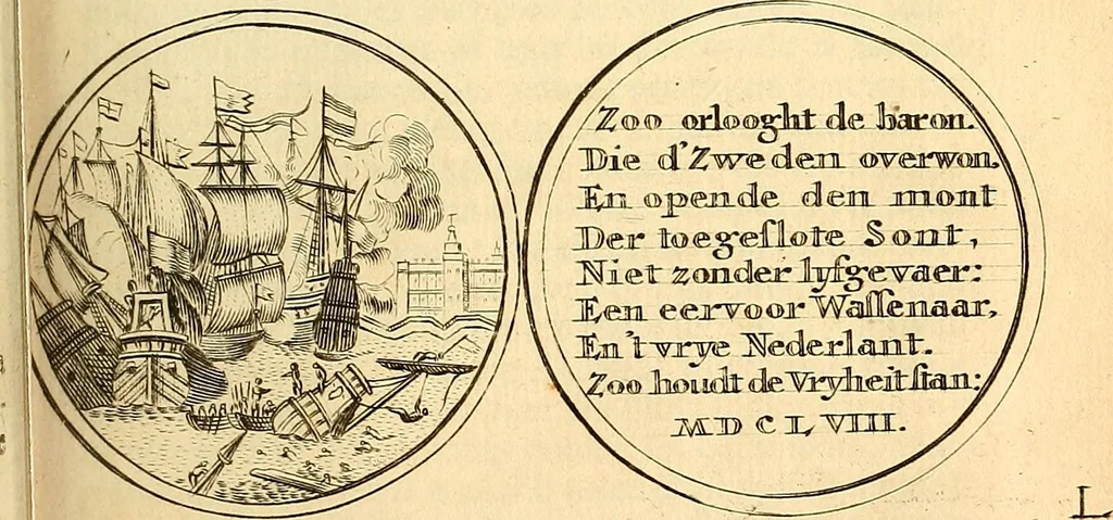 An illustration from Histoire metallique de la republique de Hollande., 1688, leaf 172