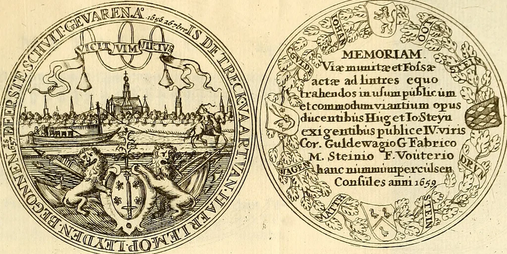 An illustration from Histoire metallique de la republique de Hollande., 1688, leaf 180