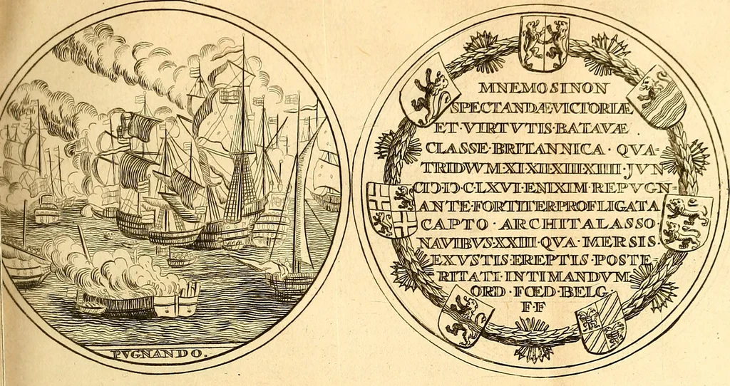 An illustration from Histoire metallique de la republique de Hollande., 1688, leaf 200