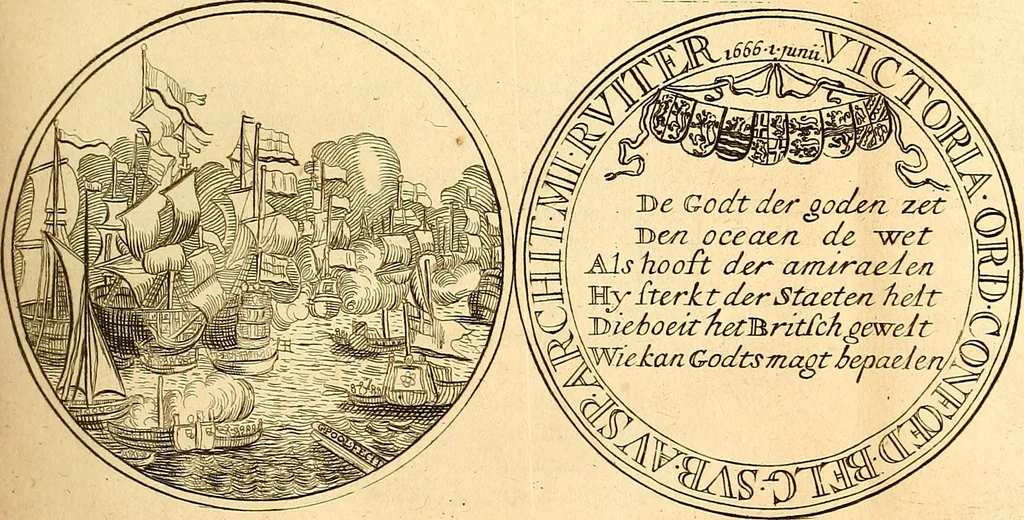 An illustration from Histoire metallique de la republique de Hollande., 1688, leaf 200