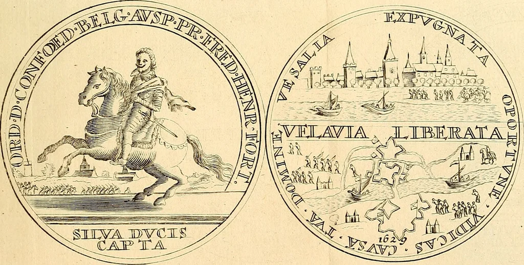 An illustration from Histoire metallique de la republique de Hollande., 1688, leaf 22