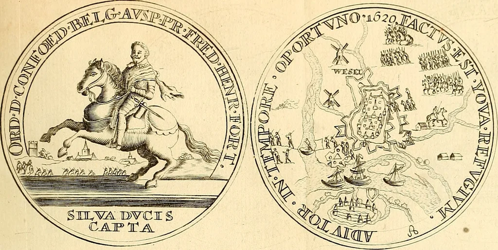 An illustration from Histoire metallique de la republique de Hollande., 1688, leaf 22