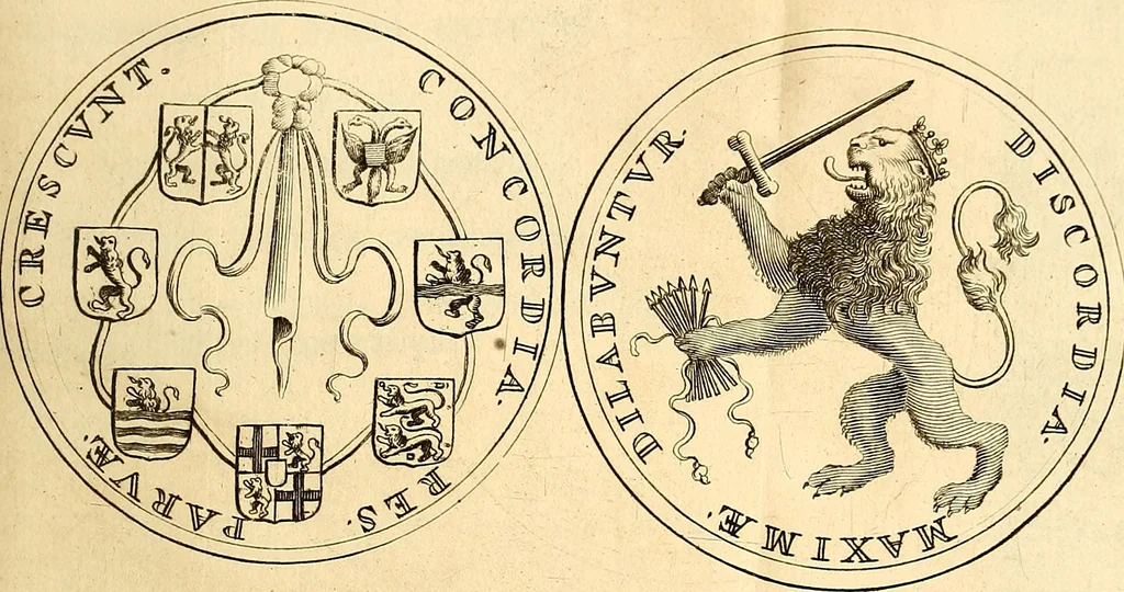 An illustration from Histoire metallique de la republique de Hollande., 1688, leaf 222