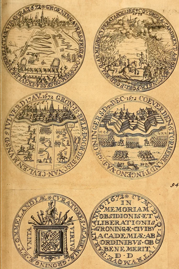 An illustration from Histoire metallique de la republique de Hollande., 1688, leaf 246