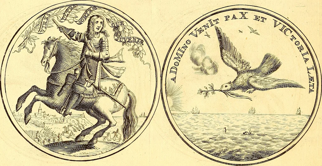 An illustration from Histoire metallique de la republique de Hollande., 1688, leaf 261