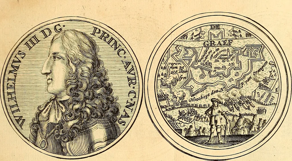 An illustration from Histoire metallique de la republique de Hollande., 1688, leaf 266