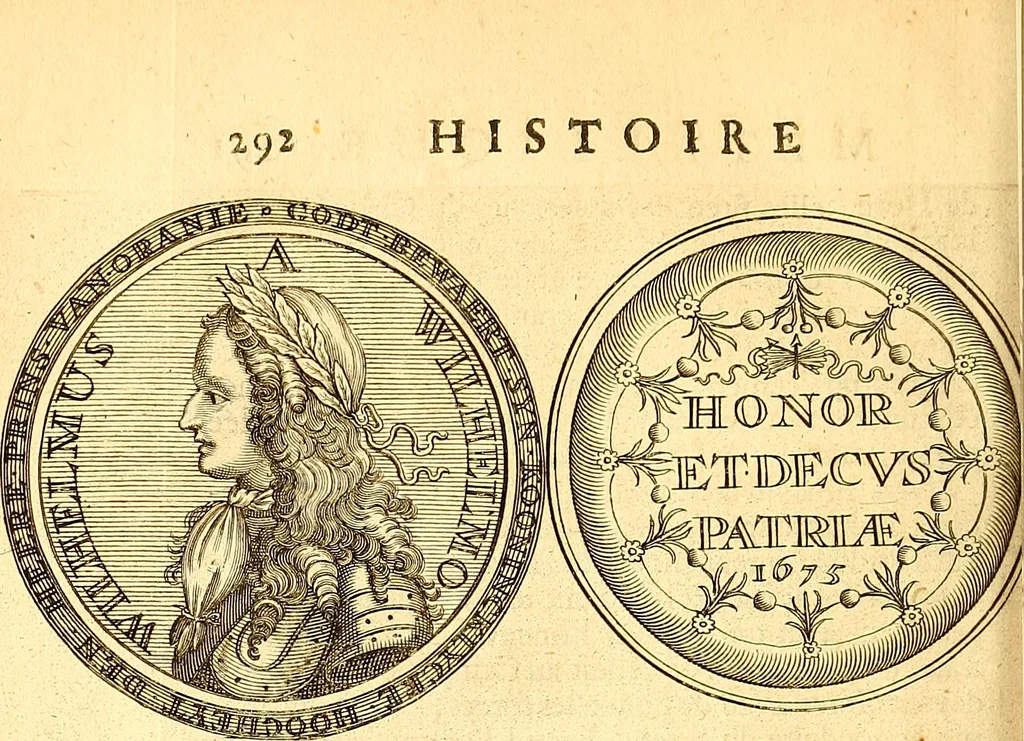 An illustration from Histoire metallique de la republique de Hollande., 1688, leaf 269