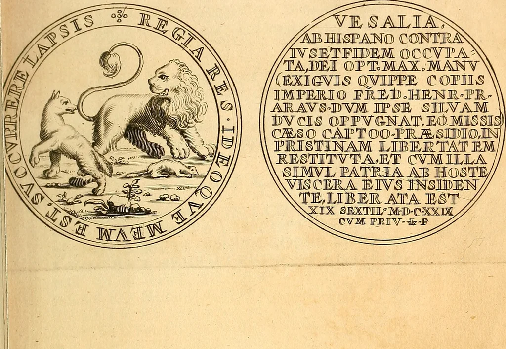 An illustration from Histoire metallique de la republique de Hollande., 1688, leaf 28
