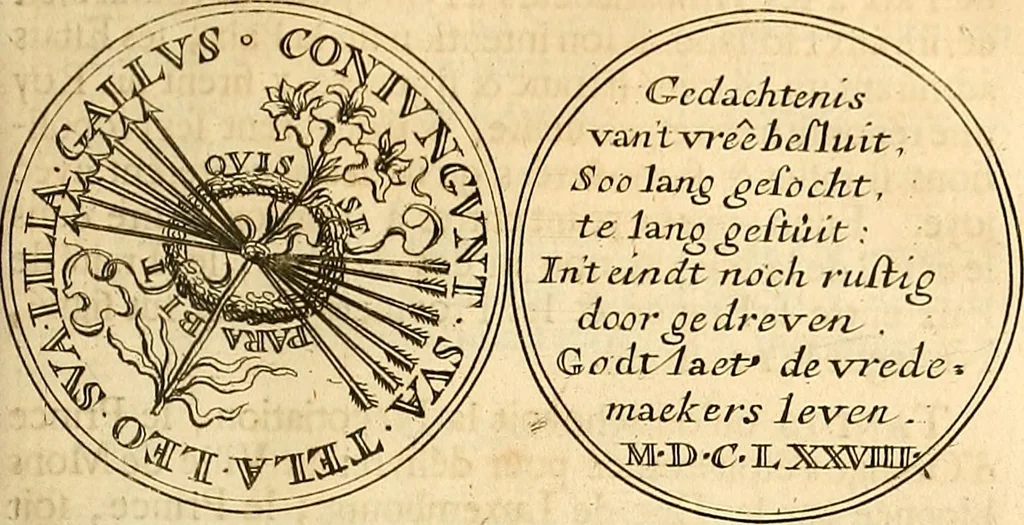 An illustration from Histoire metallique de la republique de Hollande., 1688, leaf 286