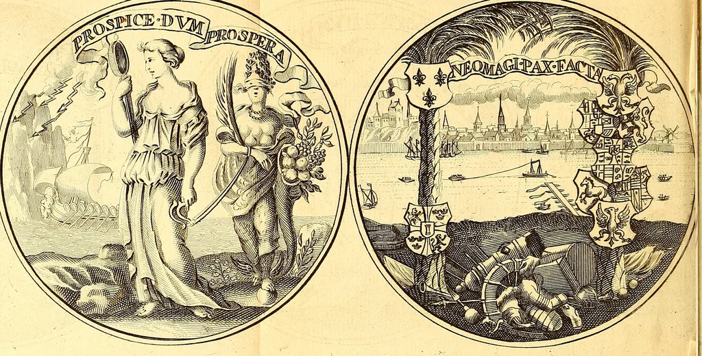 An illustration from Histoire metallique de la republique de Hollande., 1688, leaf 299