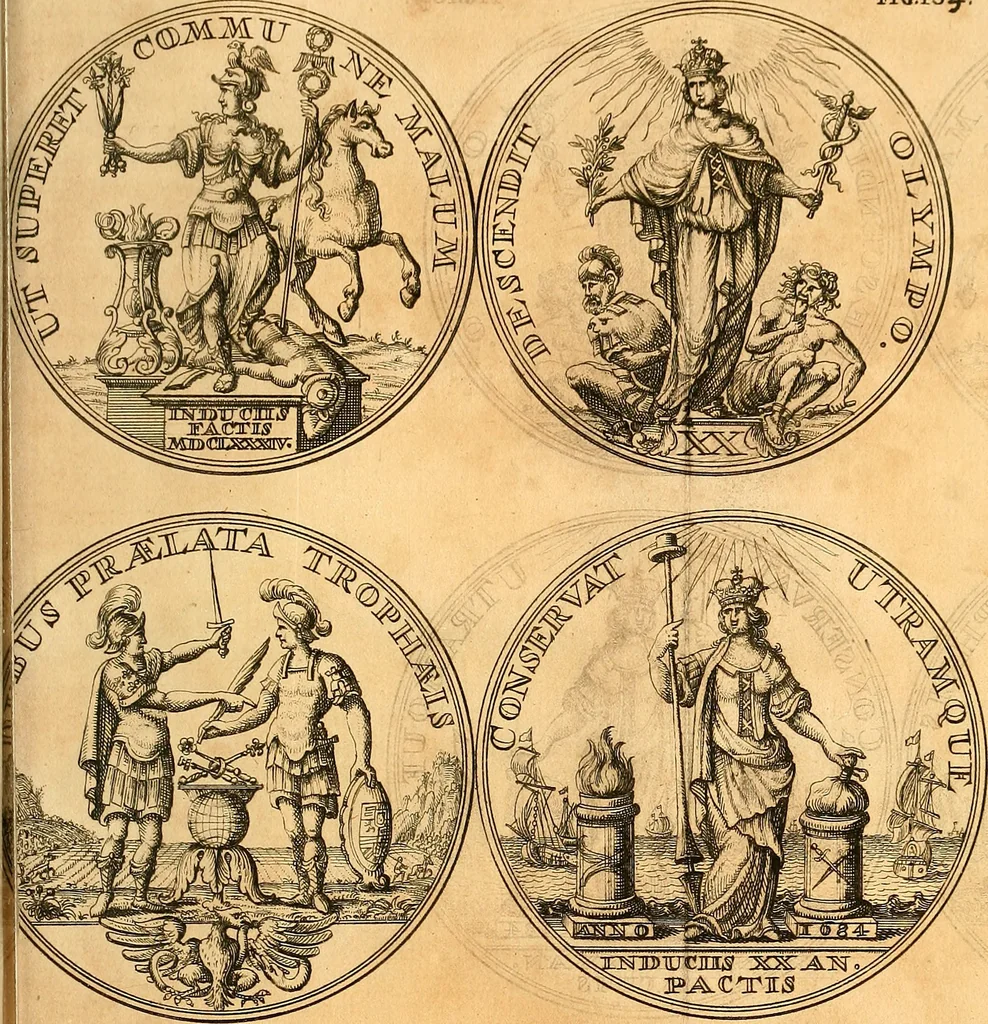 An illustration from Histoire metallique de la republique de Hollande., 1688, leaf 304