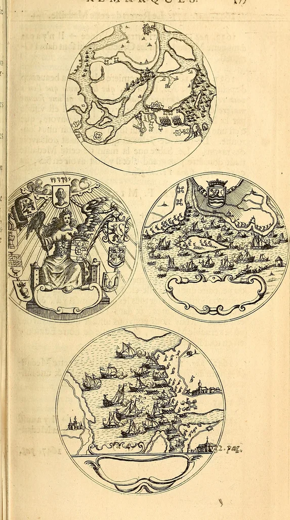 An illustration from Histoire metallique de la republique de Hollande., 1688, leaf 314