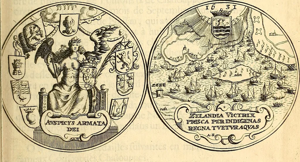 An illustration from Histoire metallique de la republique de Hollande., 1688, leaf 36