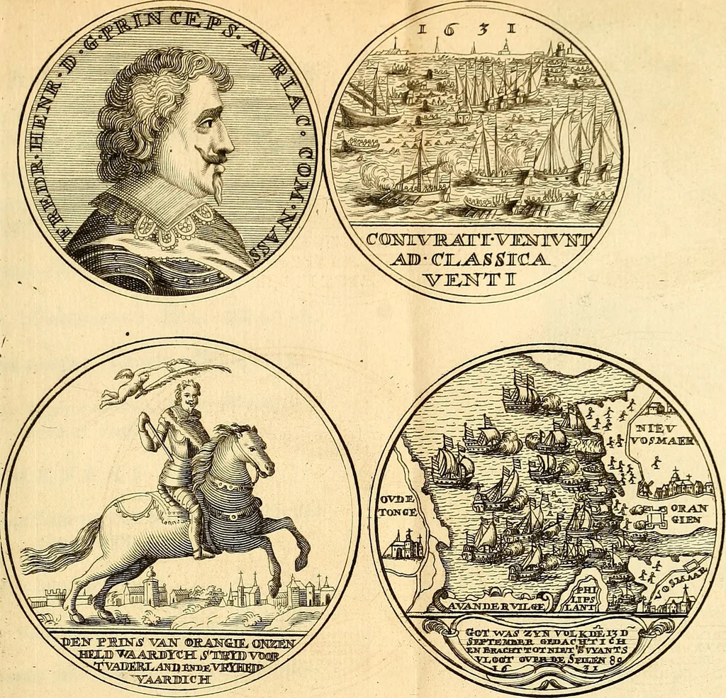 An illustration from Histoire metallique de la republique de Hollande., 1688, leaf 42
