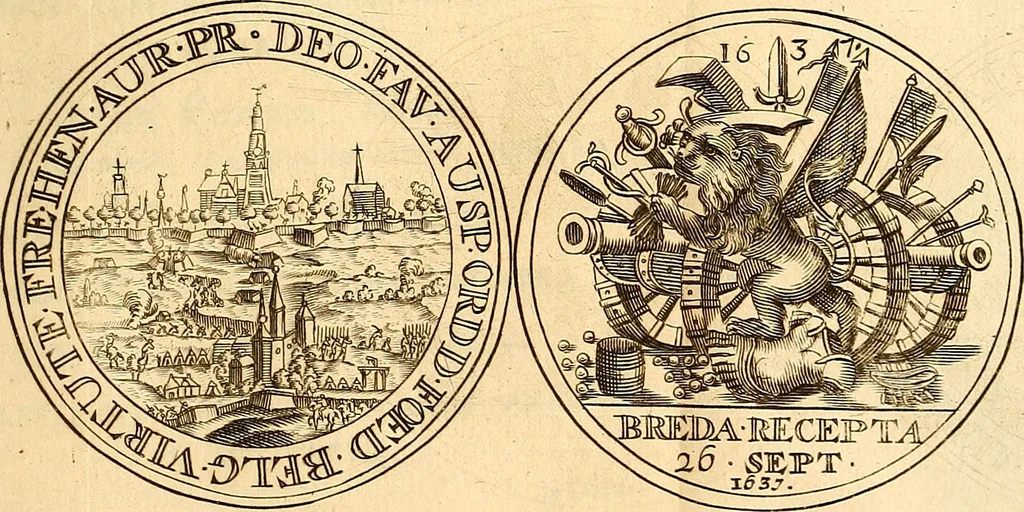 An illustration from Histoire metallique de la republique de Hollande., 1688, leaf 64